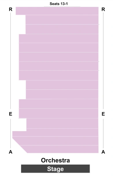 The Anne L. Bernstein Theater Seating Chart