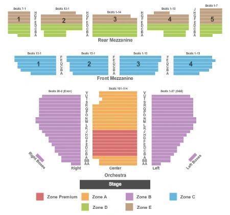 Imperial Theatre Seating Chart