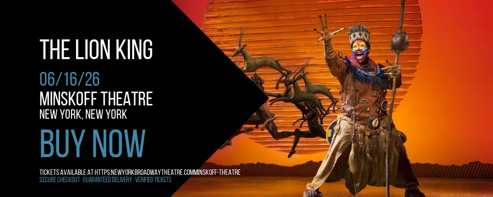 The Lion King at Minskoff Theatre