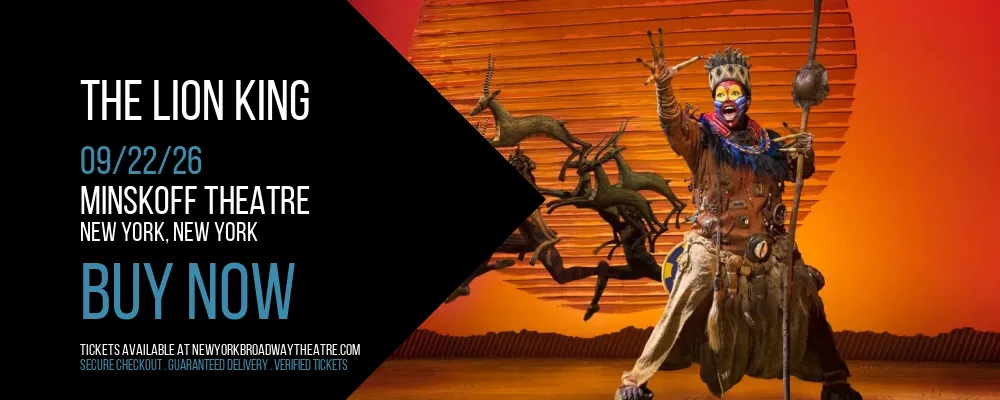 The Lion King at Minskoff Theatre