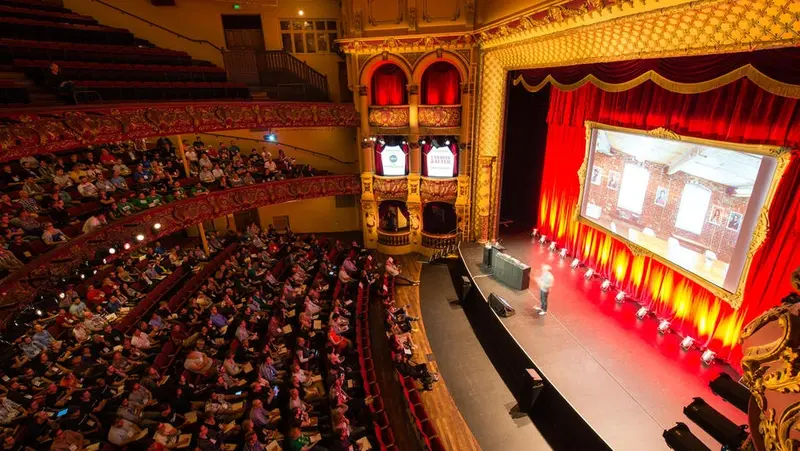 st james theatre stage